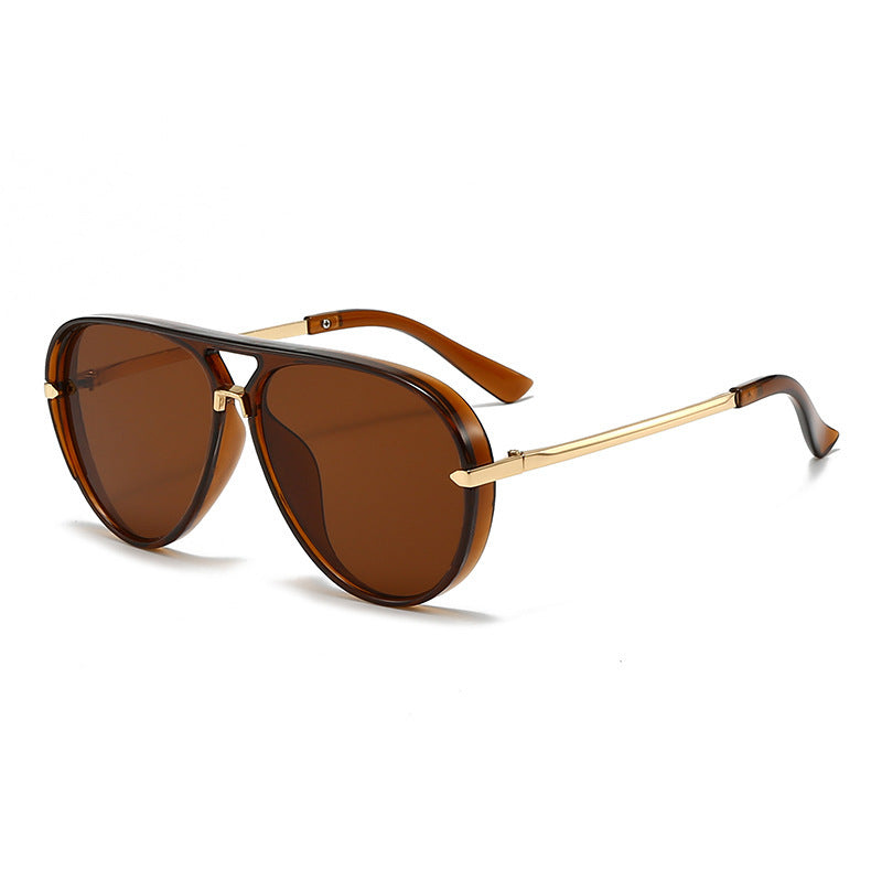 Retro Round Frame UV400 Sunglasses