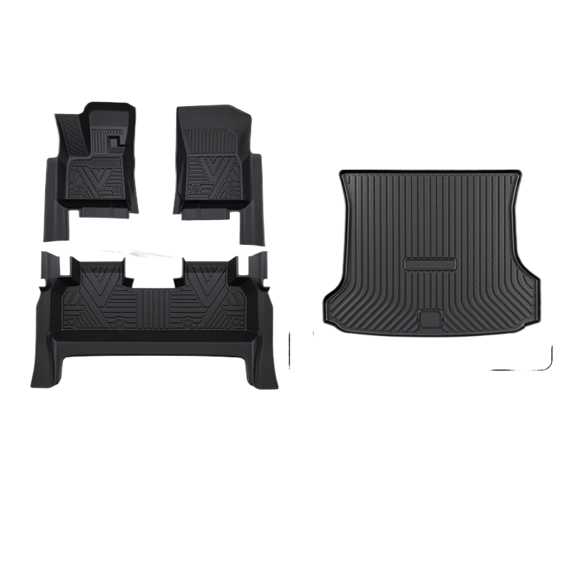 Custom TPE Floor Mats for Toyota Platinum 3X