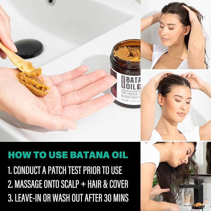 Batana Hair Oil Cream for Smoothing and Nourishment