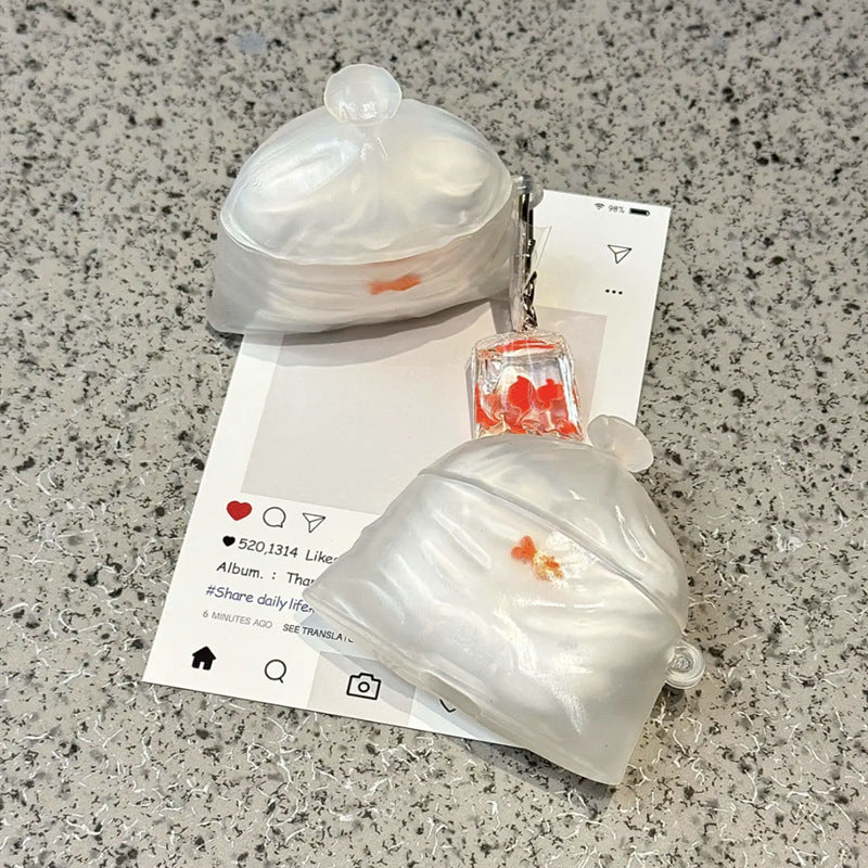 Creative Goldfish Silicone AirPods Case