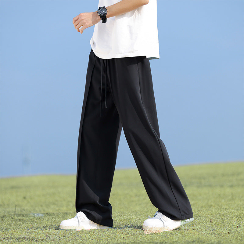 Retro Ice Silk Trousers
