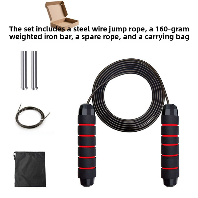 Adjustable Steel Wire Skipping Rope