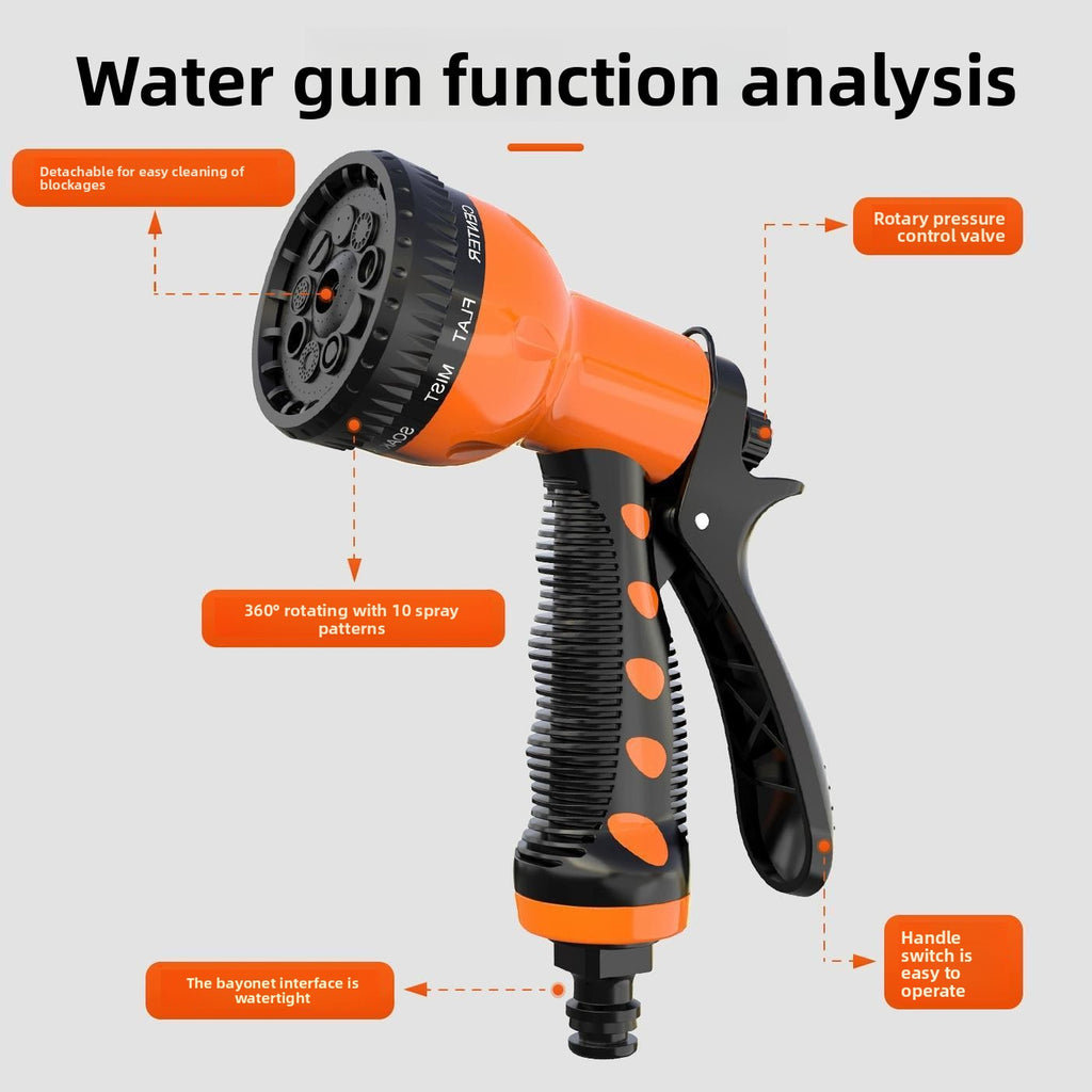 Multifunctional High Pressure Water Spray Gun