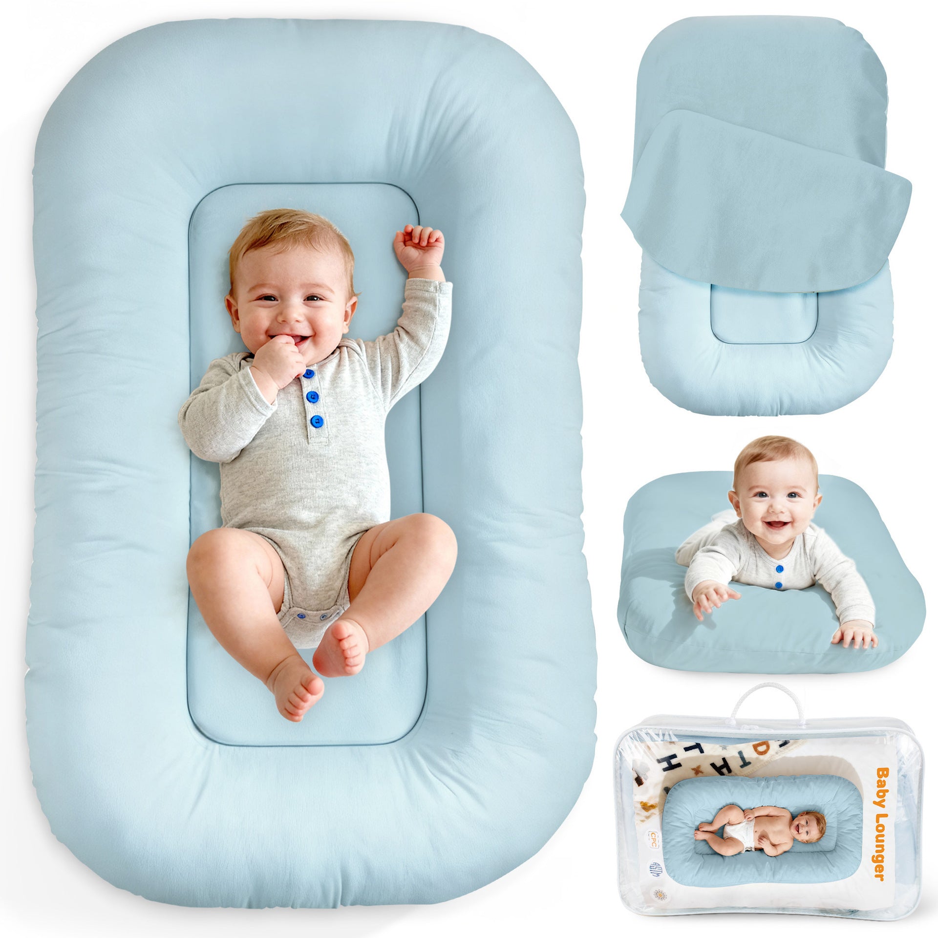 Newborn Anti-Pressure Soothing Bed Pad