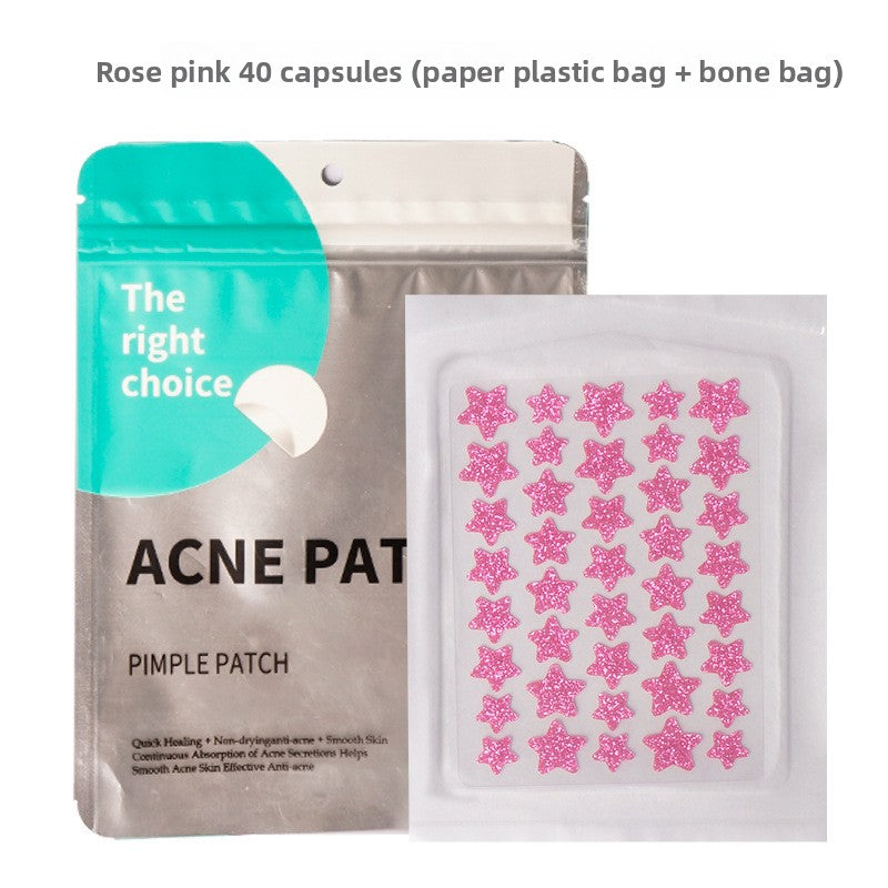 Glitter Star Acne Patches Pus Absorption