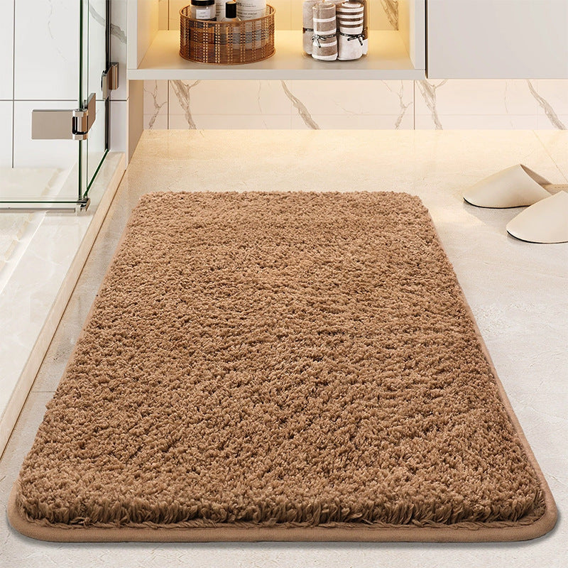 Absorbent Anti-Slip Plush Bath Mat