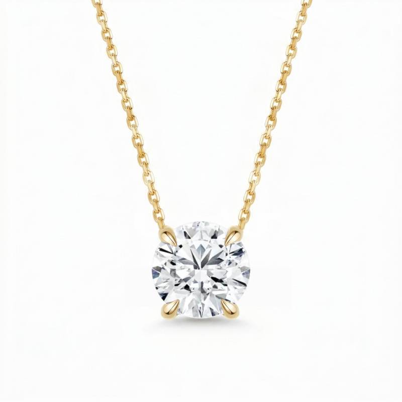 Morganite pendant necklace