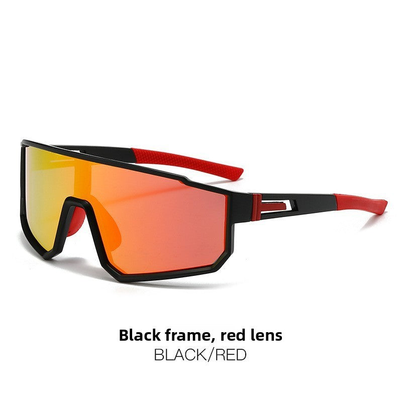 Large-frame outdoor cycling sports windproof protective sunglasses