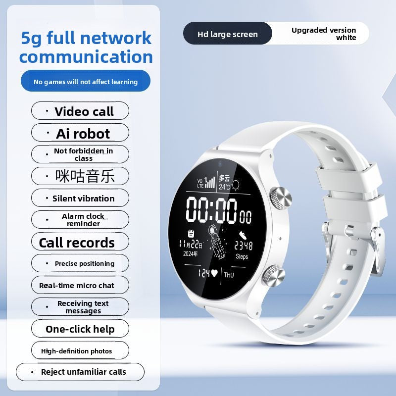 Waterproof smartwatch with card-inserting positioning