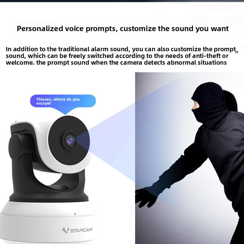4G Indoor Security Camera with Night Vision