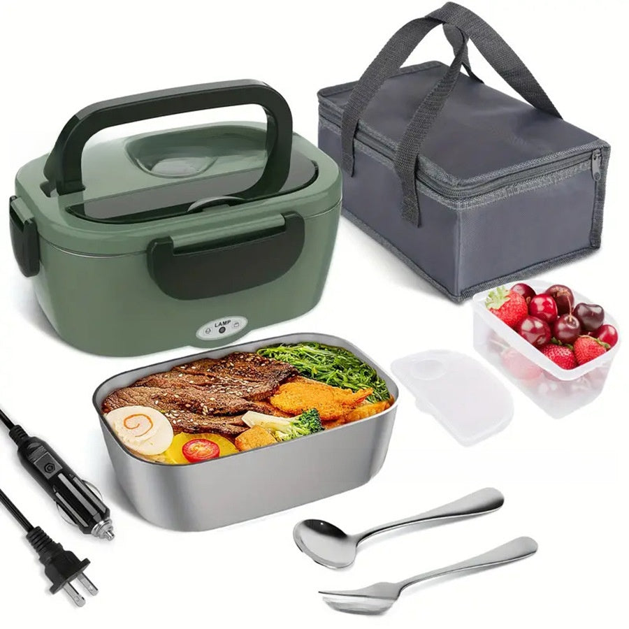 Electric Heating Lunch Box with Stainless Steel Interior