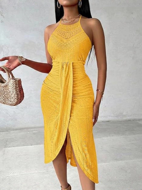 Hollow-out dress