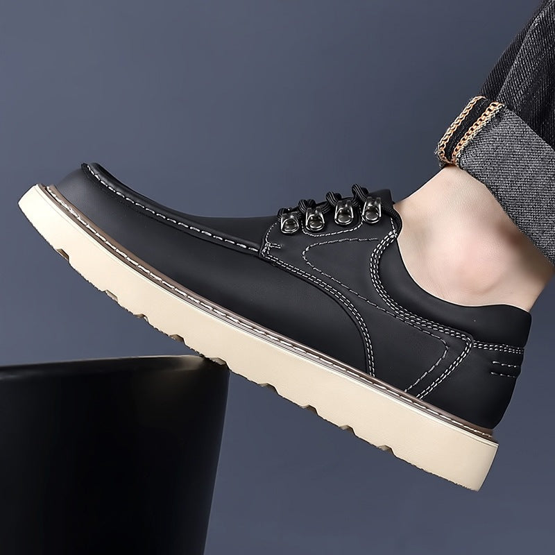 Mens Genuine Leather Casual Shoes