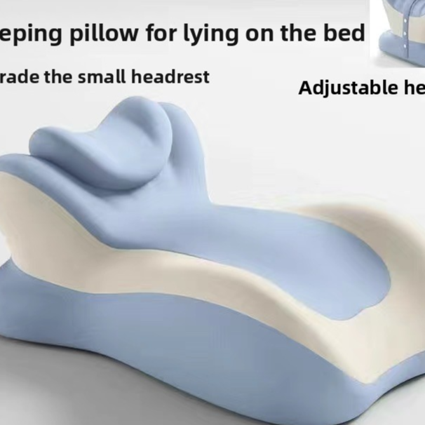 Memory foam side-sleeping pillow