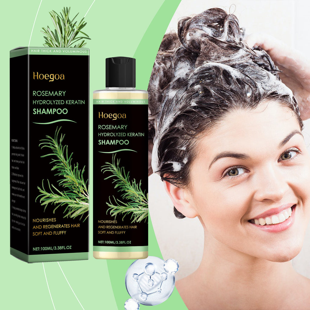Hoegoa Rosemary Thickening Shampoo for Volumizing and Deep Repair 100ml