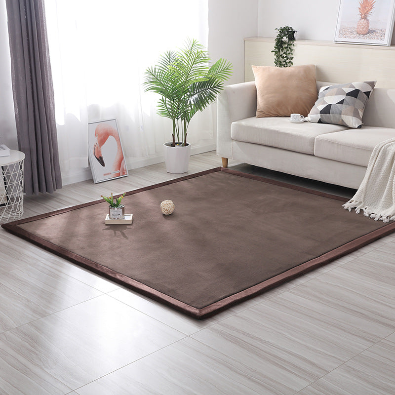 Thickened Coral Fleece Floor Mat