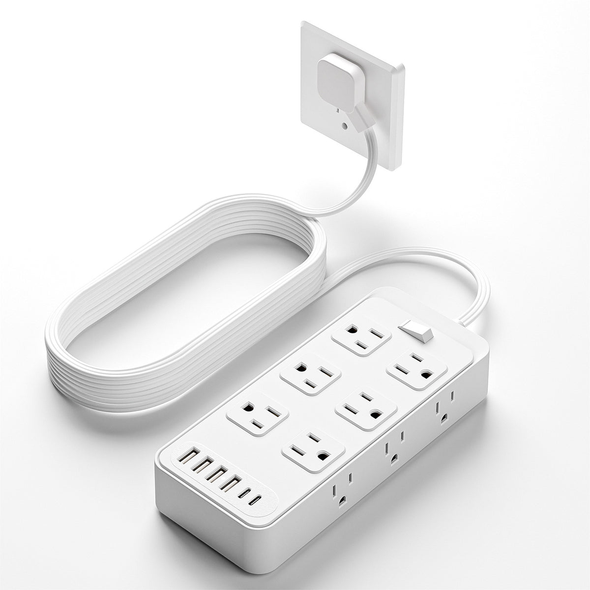 American Standard 6-USB Type-C port multi-functional extension cable