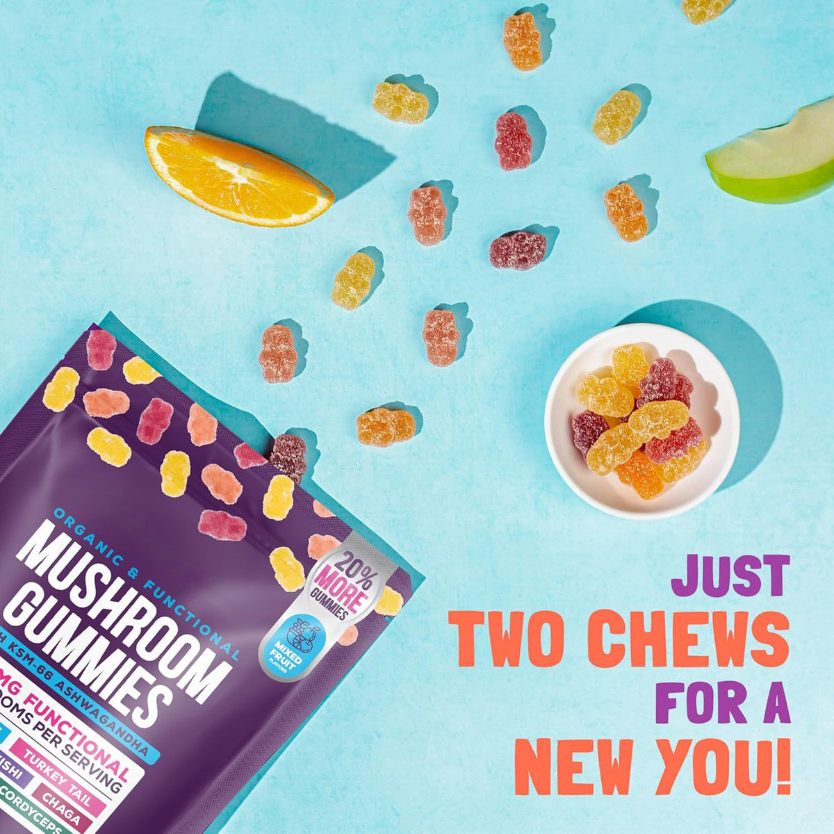Mushroom Gummies Supplement