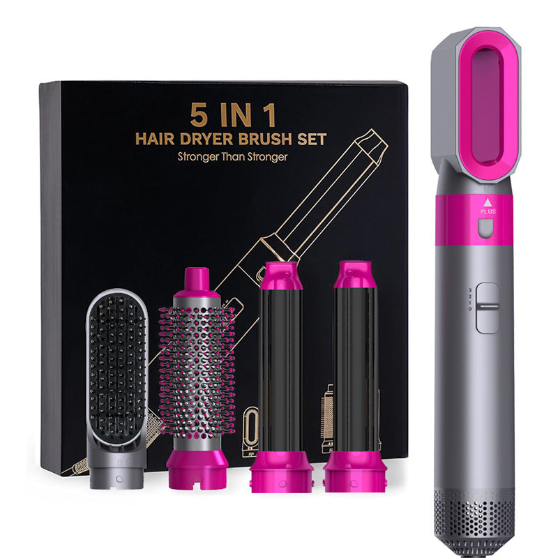 Five-in-one multifunctional hair dryer hair straightener