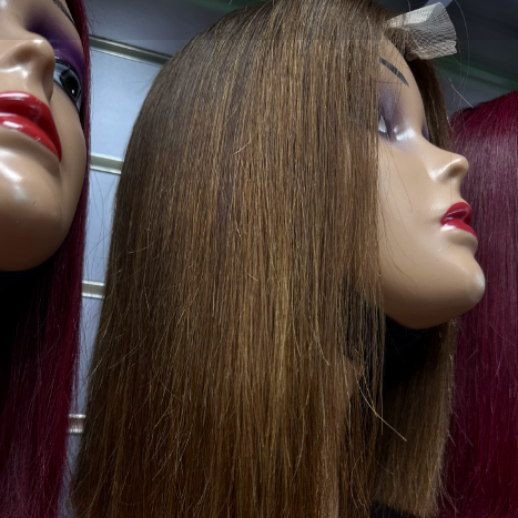 Human Hair Wig with Styling Versatility