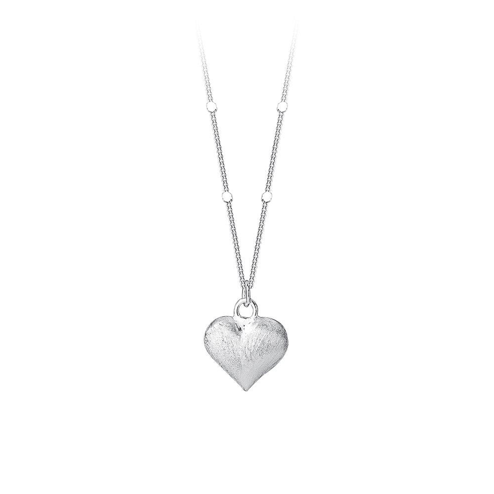 S925 Sterling Silver Heart Necklace Pendant