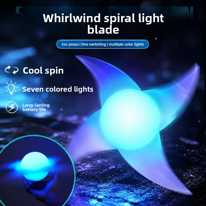 LED Spiral Light Sword