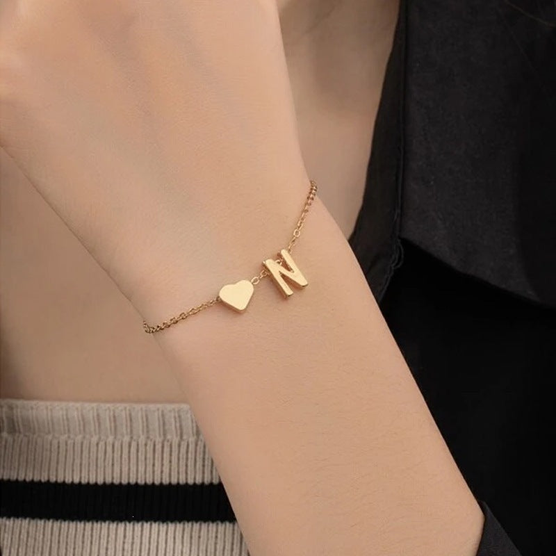Letter Bracelet Woman