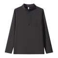 Mens Half Zip Sweatshirt Casual Loose Fit
