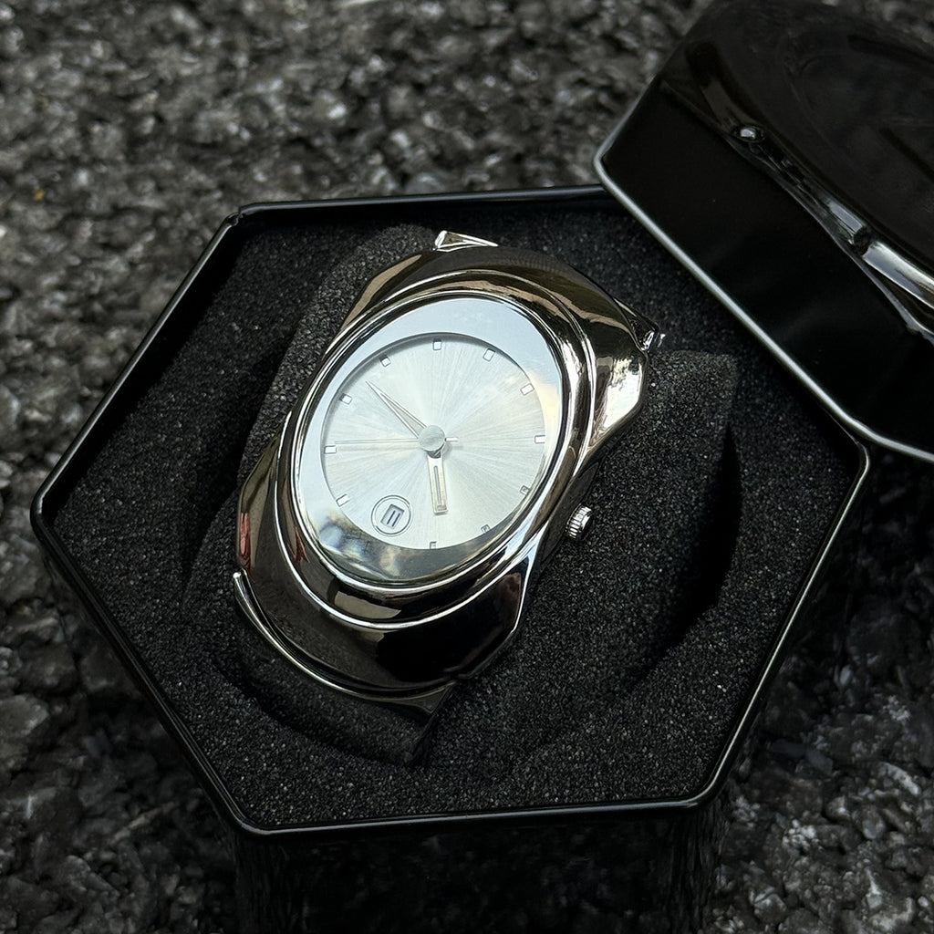 Special-Shaped Men's Quartz Watch Fashion Niche Design Luminous Waterproof Watch