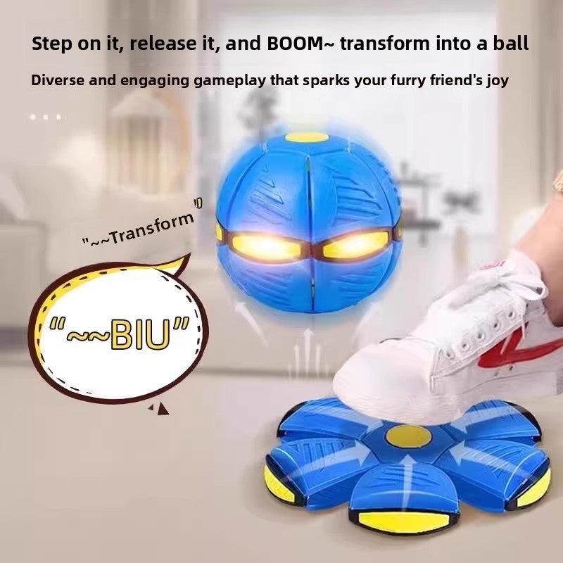 Automatic dog toy for dog walking