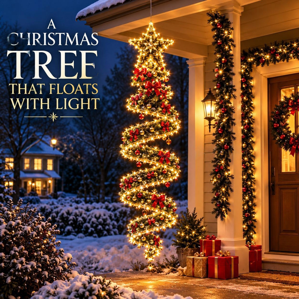 Hanging LED Decorative Light Ornaments