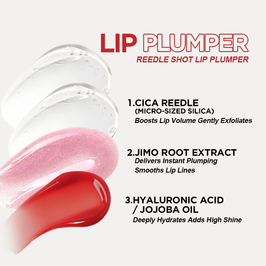 Lip volumizer doodle lip exfoliating and moisturizing lip oil