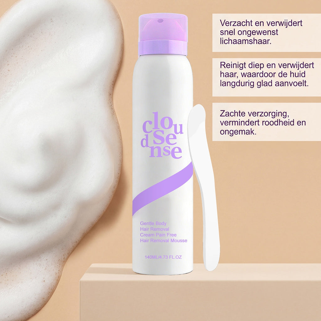 Gentle Hair Removal Mousse Spray