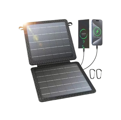 10W Fast Solar Charging Panel with USB-A