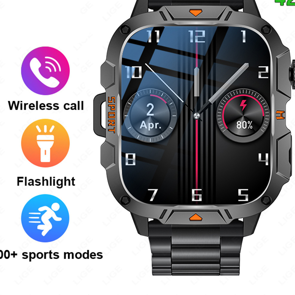 Multifunctional Health Smart Watch with Bluetooth Call