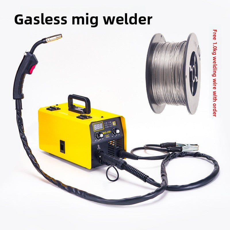 Dual-purpose gasless MIG welder