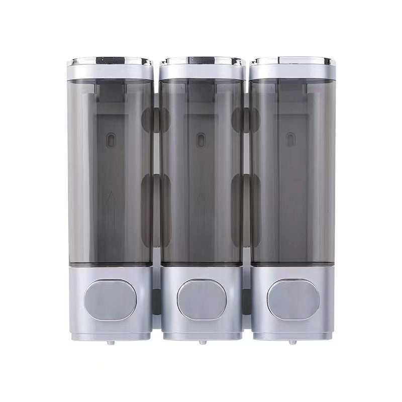 Wall Mounted Three Head Manual Soap Dispenser