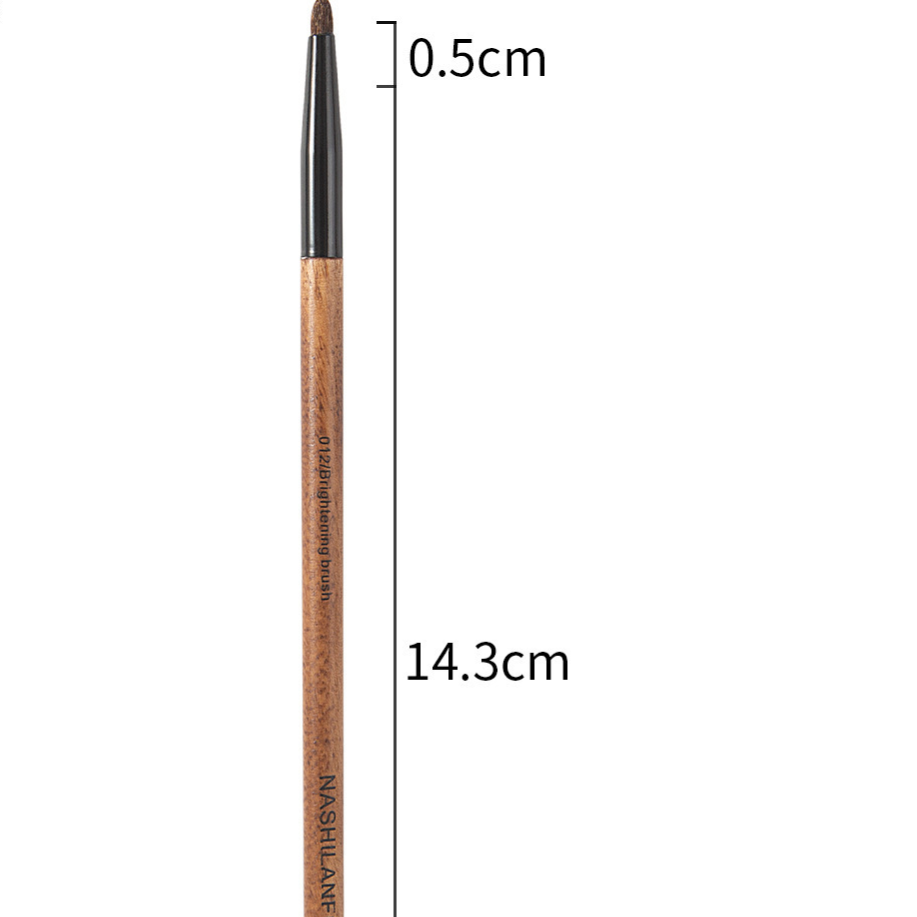 14-Piece Wooden Handle Makeup Brush Set
