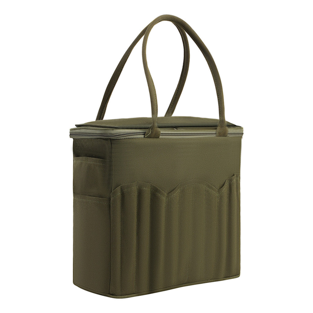 Portable Canvas Yarn Storage Organizer Bag