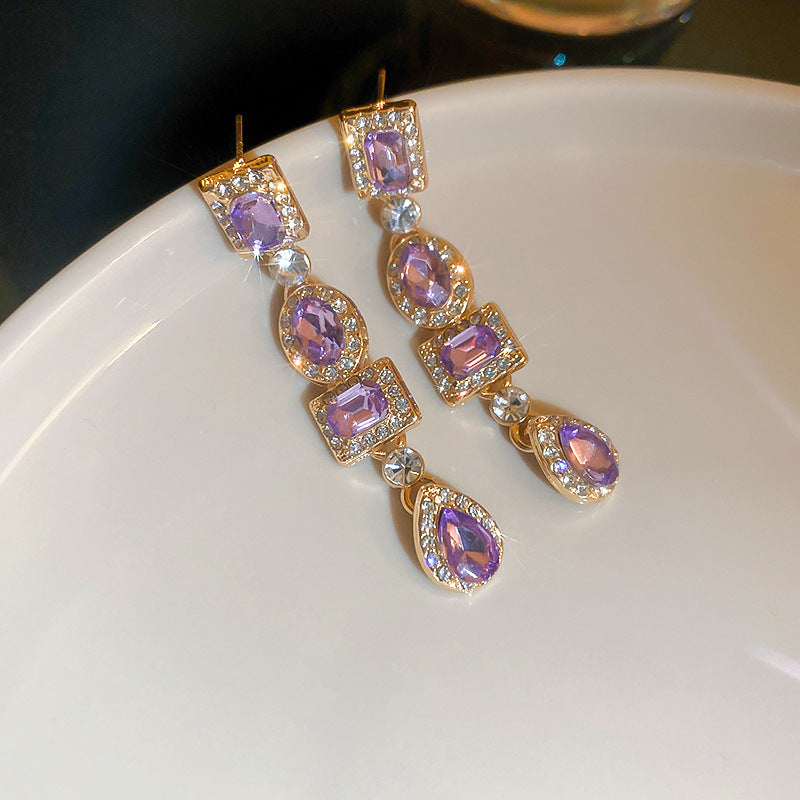 Floral Pearl Diamond Earrings