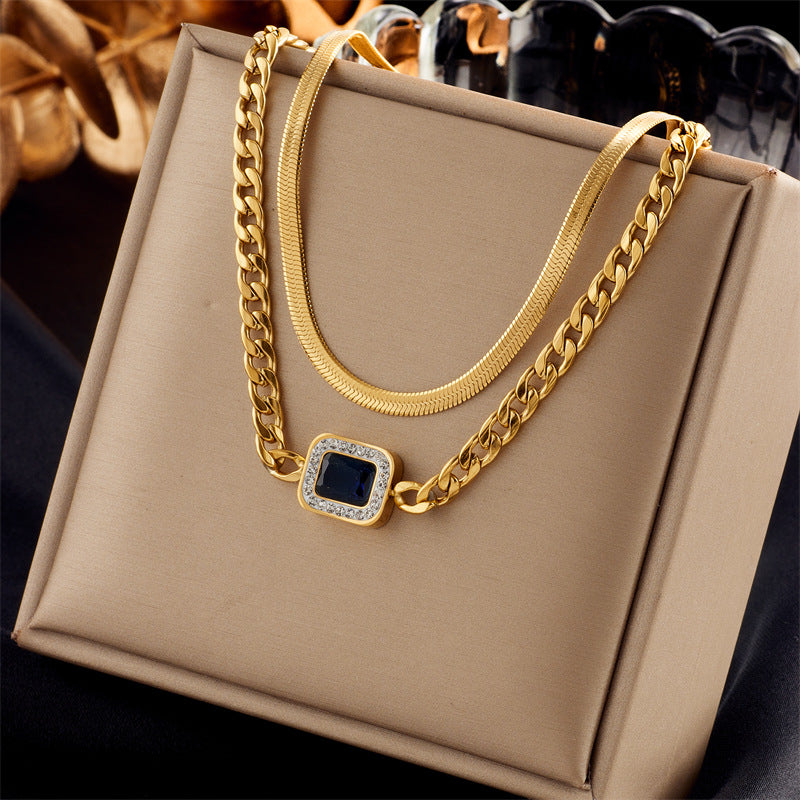 Stainless steel multi-layer chain
