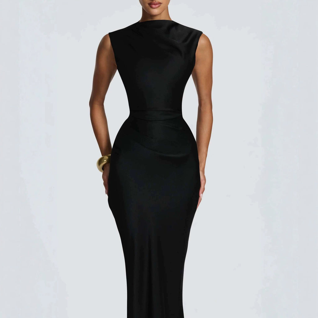 Sleeveless Fishtail Evening Gown