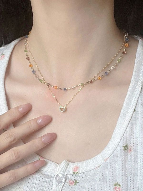 Vintage Pomegranate Pearl Necklace