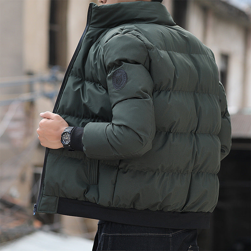 Men's Stand Collar Cotton Jacket