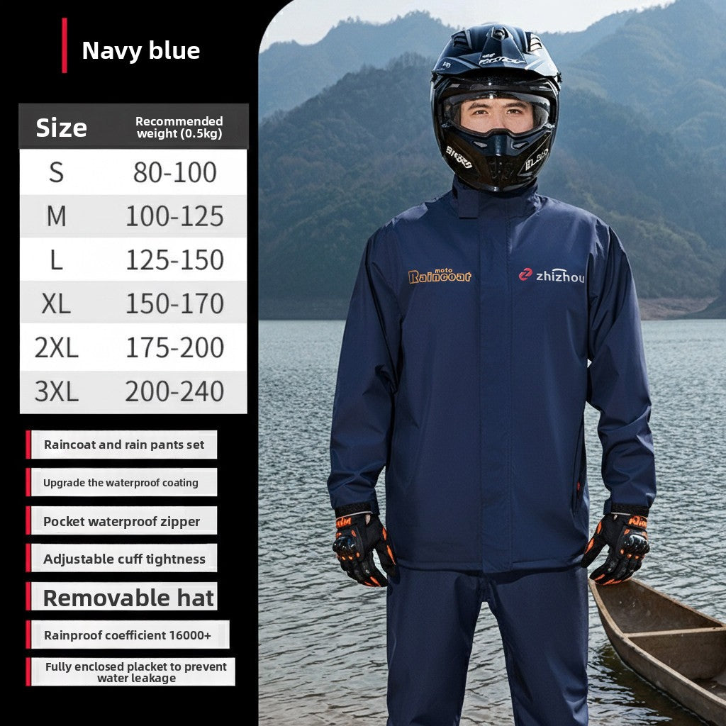 Special raincoat for delivery riders, rainproof and detachable design