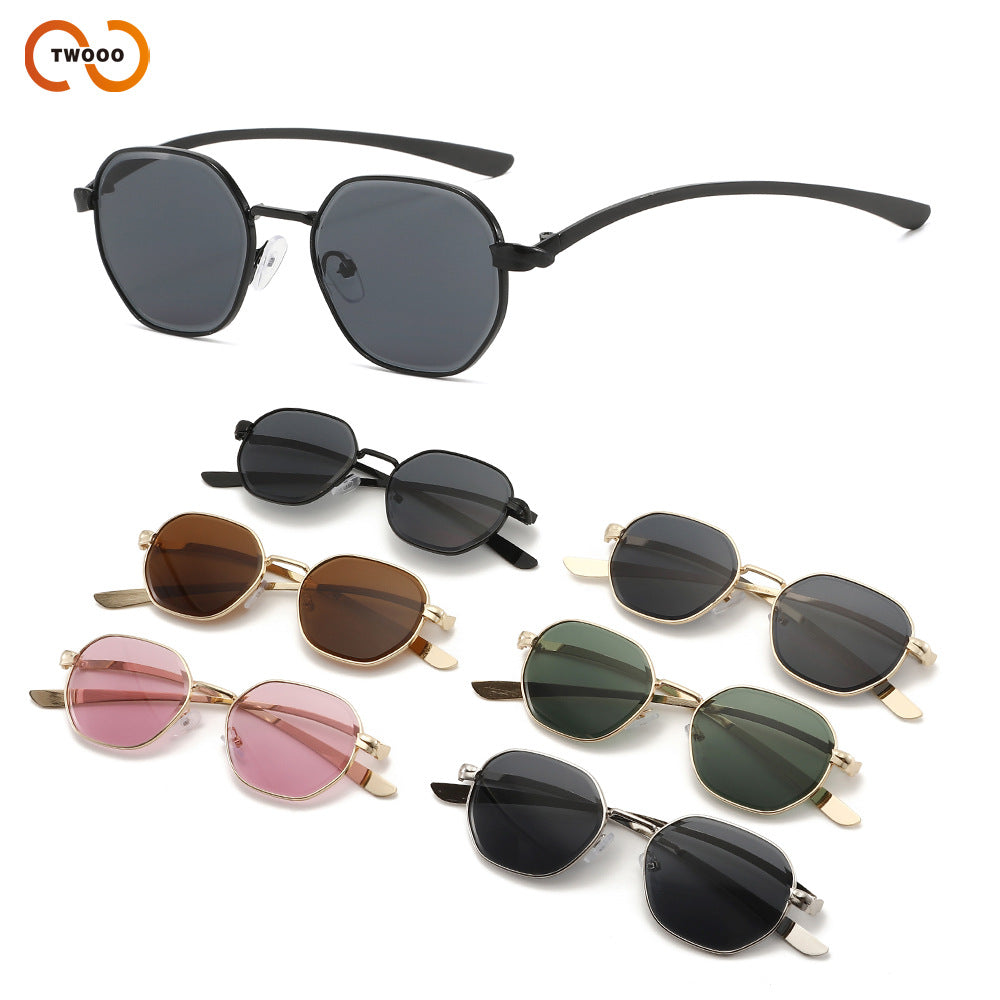 Metal Frame Polarized UV Protection Sunglasses