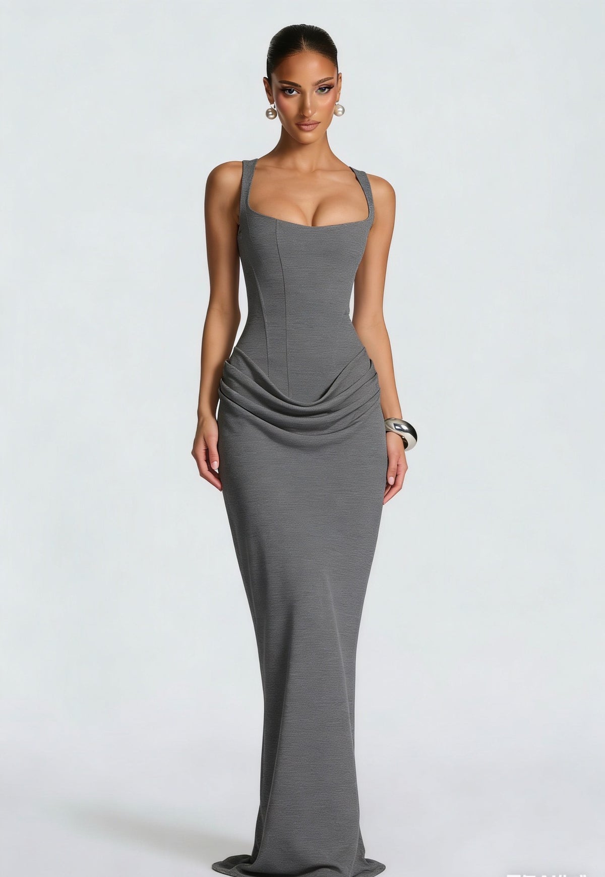 Slim Fit Spaghetti Strap Bodycon Dress