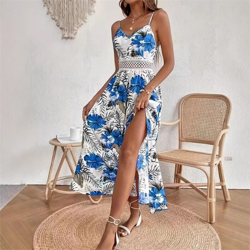 Floral Print Sleeveless Dress