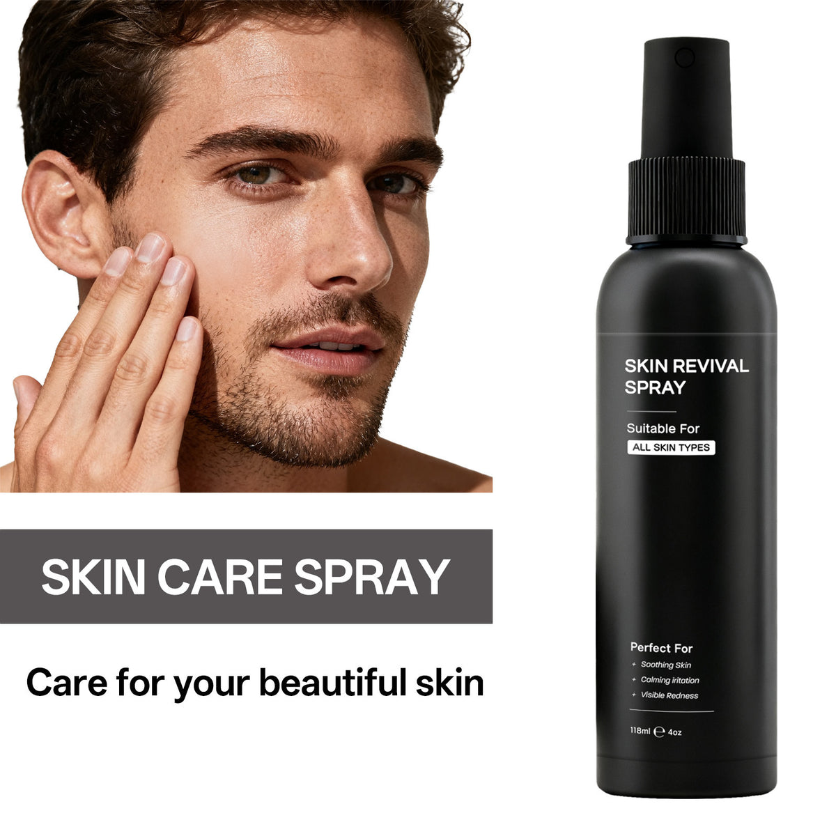 Hydrating and moisturizing skin-nourishing spray