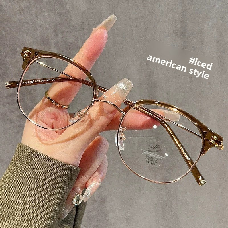 Korean Style Blue Light Blocking TR90 Eyeglass Frames